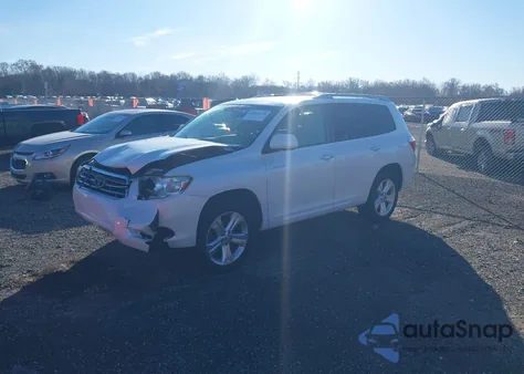 2008 Toyota Highlander Limited from USA, damaged, VIN JTEES42A782018004